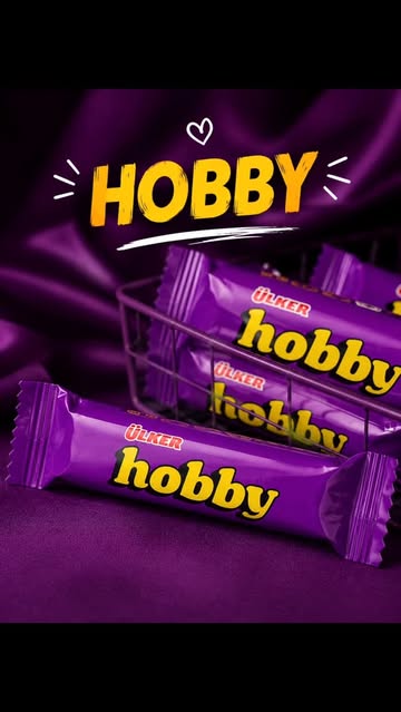 شکلات مغزدار فندقی hobby