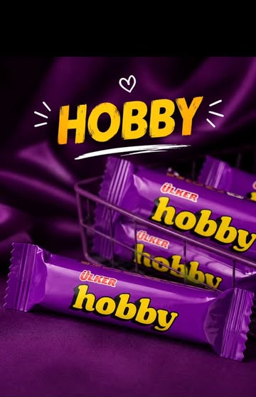 شکلات مغزدار فندقی hobby