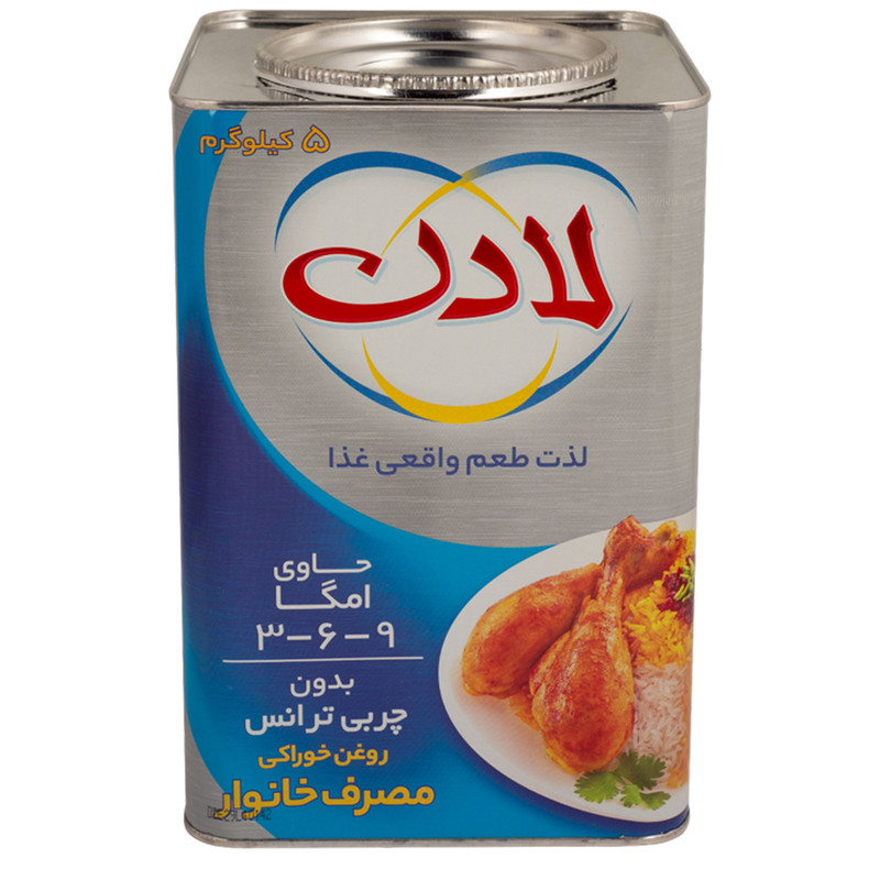 روغن نیمه جامد لادن ۵ کیلویی