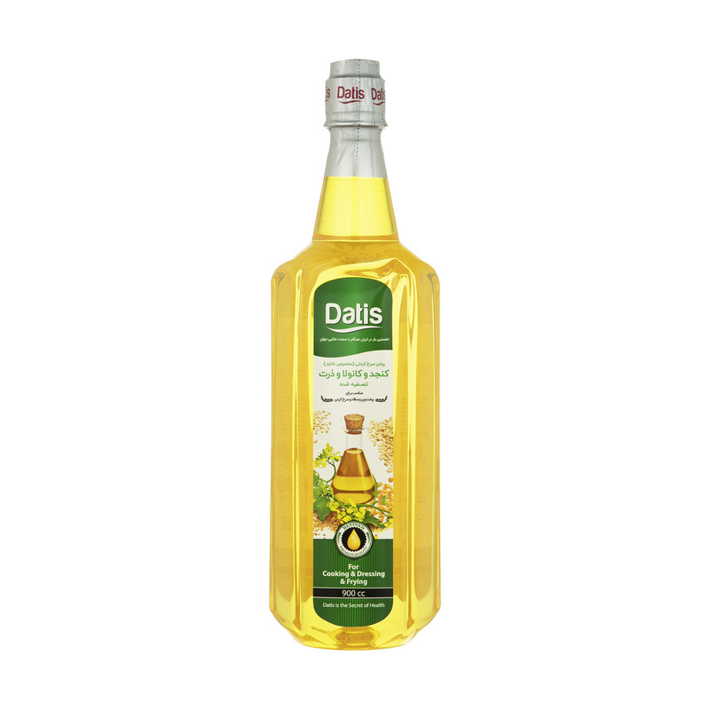 روغن کنجد و کانولا مخصوص پخت پز و سالاد داتیس یک لیتری